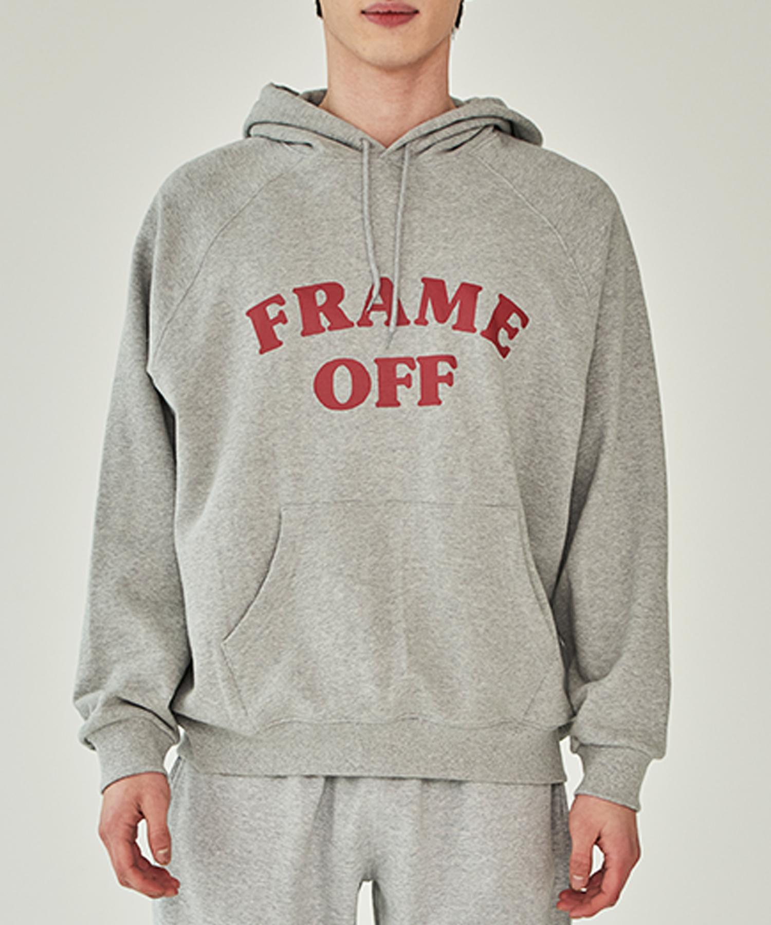 Frame Off Arch Logo Hoodie - Gray Gray/Gray_L