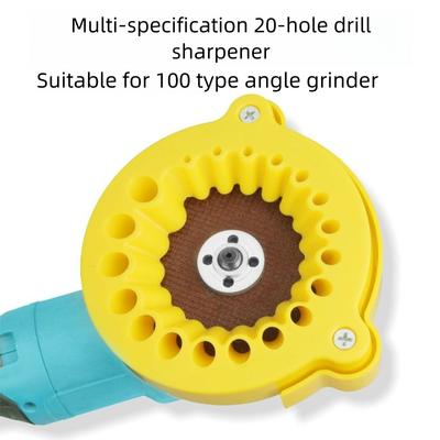 Portable Drill Bit Sharpener Multi-specificatio Drill Grinding Tool Drill Grinder Fixed Bracket Angle Grinder Drill Bit Holder