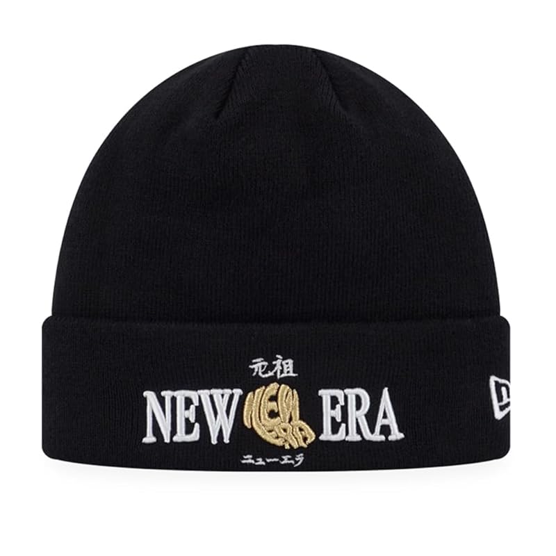 

[New Era] ОРИГИНАТОРЫ черная шапка унисекс мужская женская ЧЕРНАЯ ШАПКА [продукт]