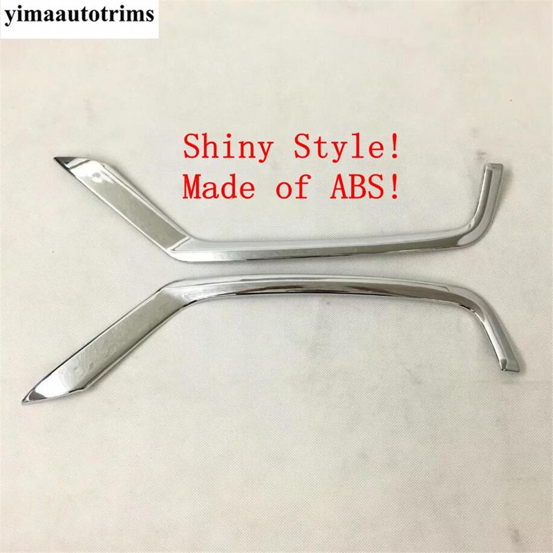 Car Rear Tail Fog Lamp Light Eyebrow Eyelid Strip Decoration Cover Trim ABS Chrome Accessories For Mazda CX-5 CX5 2017 -