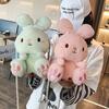 Rabbit Plush Schoolbag Plush Schoolbag Rabbit Plush Backpack Rabbit Shoulder Bag Stuffed Backpacks