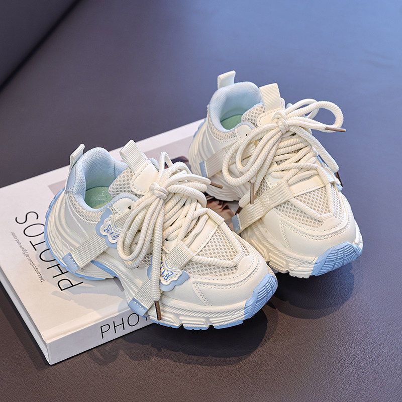 Children s Daddy Shoes Older Children s Student Running Little White Shoes 28