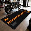 Modern Parking Lot Black Decoration Long Rug Decoration Motorcycle Runner Carpet Home Corridor Easy Clean Non-slip Floor Mat