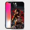 Custodia Per Apple iPhone 13 12 11 Pro Max 13 12 Mini XS Max XR X 7 8 Plus 6 6S SE 2020 Cover Guscio in Silicone L'attacco dei Giganti