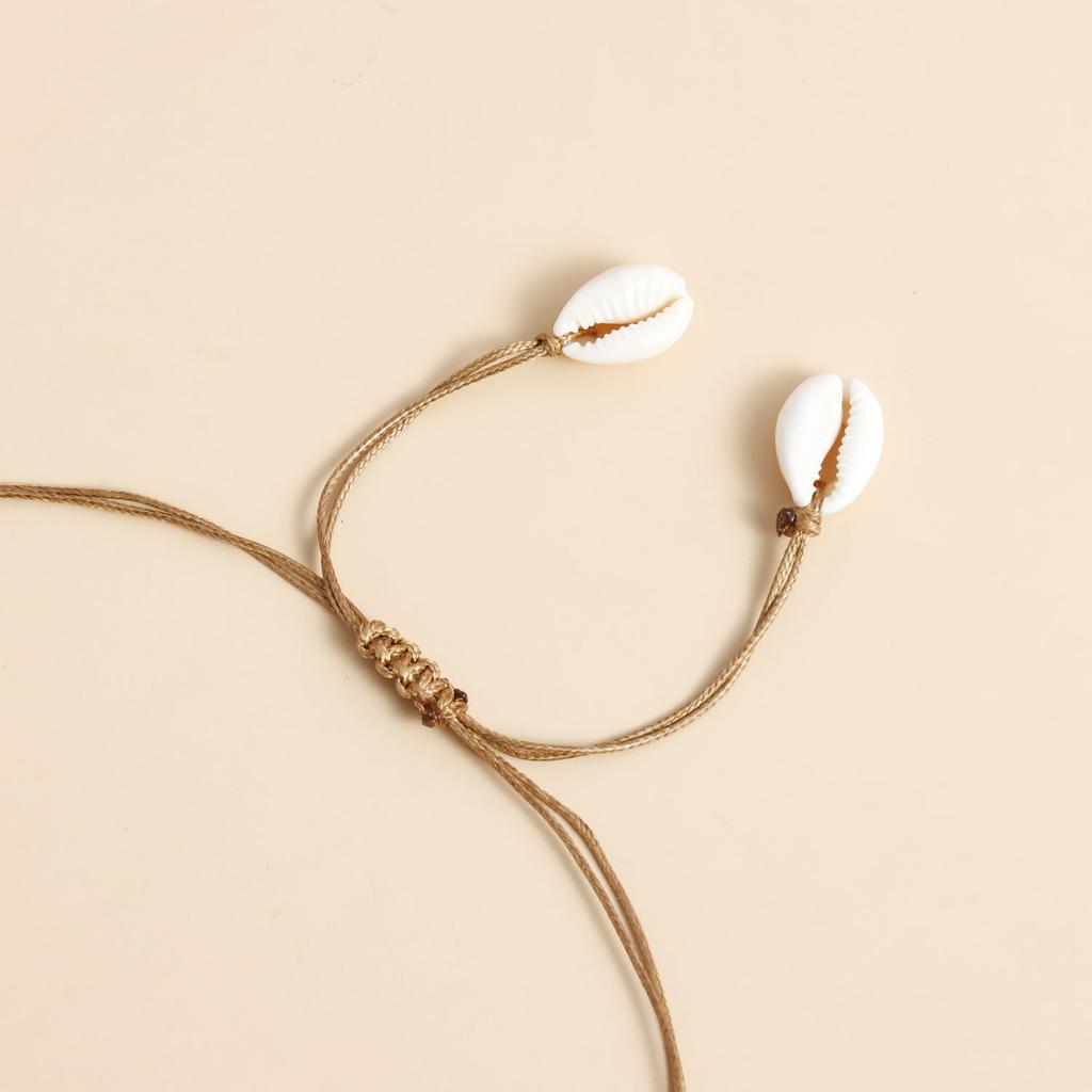 Accessories, Ocean Wind Shell Woven Necklace, Hawaiian Style Beach Series Shell Necklace Women