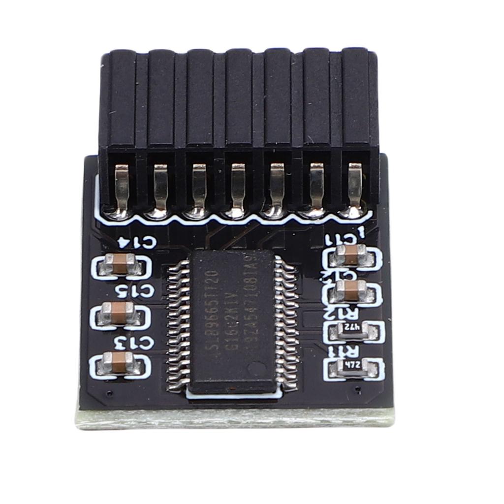 TPM 2.0 Module, Support SPI LPC  , 14Pin SPI Encryption Security Module, Compatible with  590, H570,  70 and More