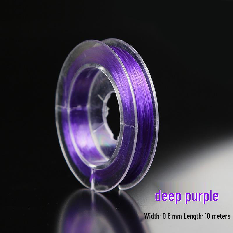 Clear Elastic Beading Cord for Wengwan Buddhist Beads - Durable and Stretchy Bracelet String