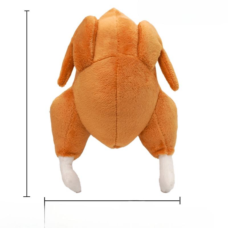 

Sound, Plush, Squeaking, Roast Chicken, Pet Dog, Toy Cat, Supplies Dog, Cat, Big Dog 14*20cm
