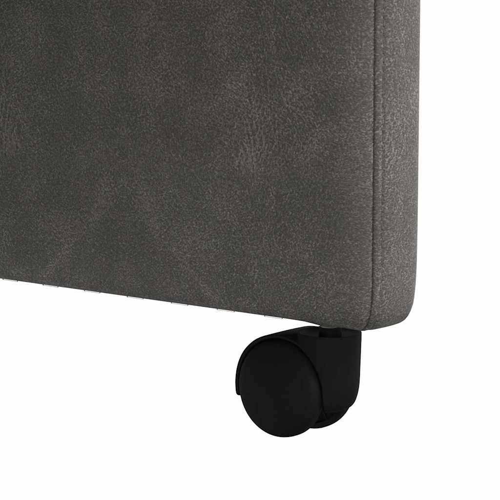 Dining Room Chairs with Casters 2 pcs Black 58 x 67 x 97 cm