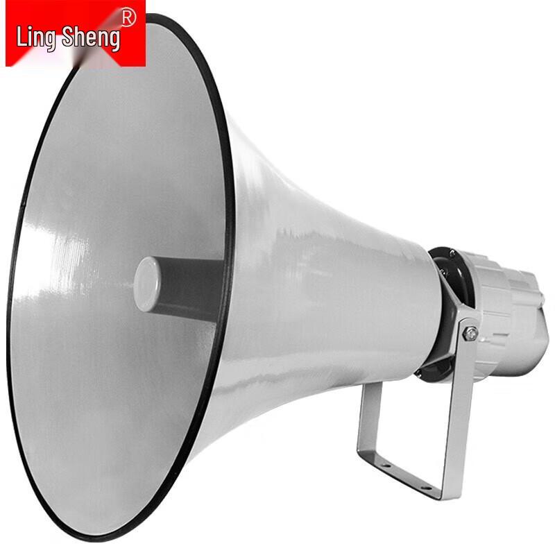 LINGSHENG Outdoor Public Address Horn Speaker CN plug (adapter included)