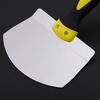 Stainless Steel Putty Knife Wall Paint Plaster Trowel Arc Ash Shovel Paint Feed Filling Scraper Blade Spatula Construction Tools
