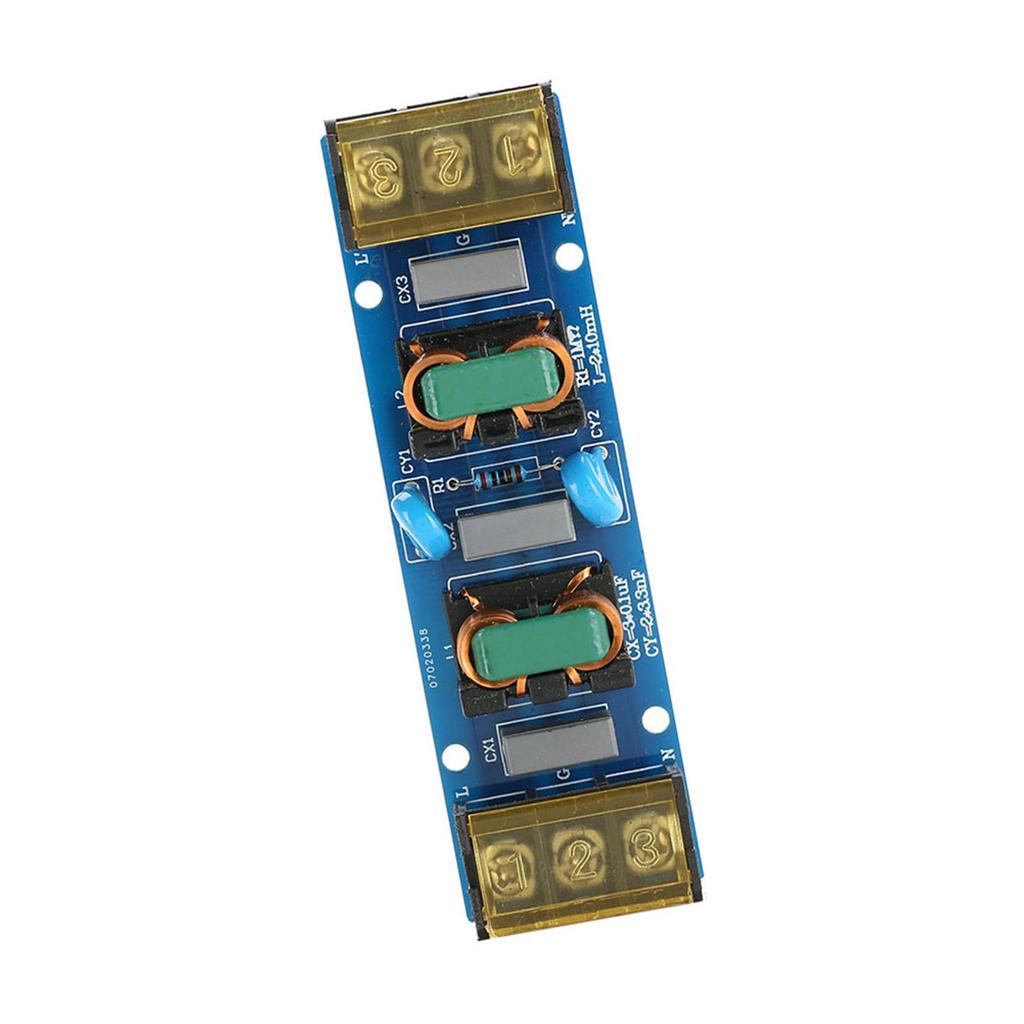 EMI High Frequency Two Stage Power Low Pass Filter Board For Power Supply (25A)