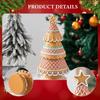 Lebkuchen Weihnachtsdekoration, Lebkuchen Baumfiguren, Feiertags-Winterdeko, Weihnachten für