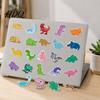 Cute Prehistoric Animal Stickers for Laptop 50PCS Cartoon Dinosaur Stickers Waterproof Creative Decals Durable Die-cut Fun Small Reward Gifts