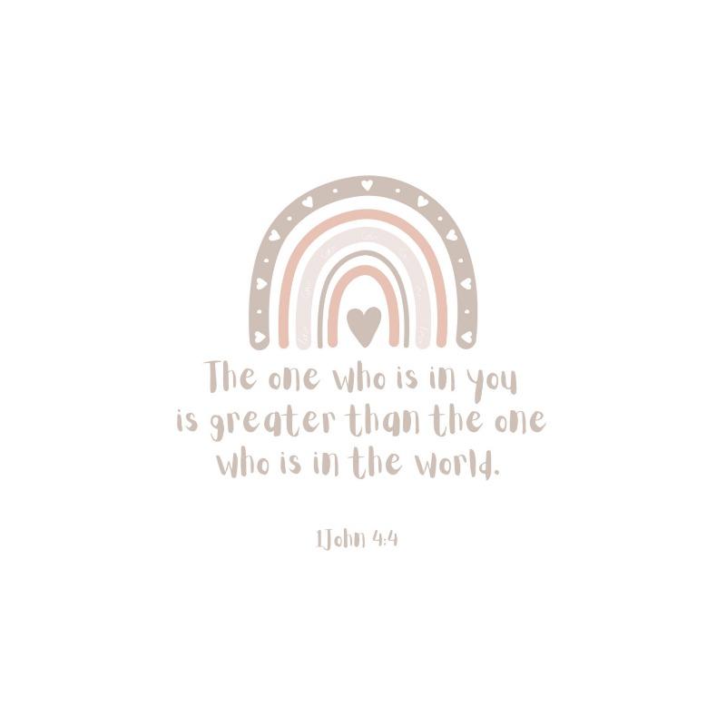 Chrześcijański Werset Biblijny dla Dzieci Chrześcijański Plakat Artystyczny dla Dziecka Obraz na Płótnie Nadruk Ścienny Obraz do Pokoju Dziecięcego Dekoracja Domu