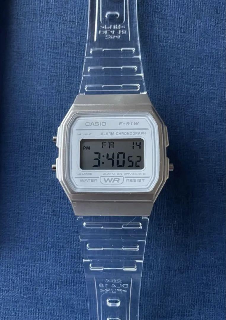 

[Б/У] Цифровые часы Casio Прозрачные часы Скелетон Прозрачная модель