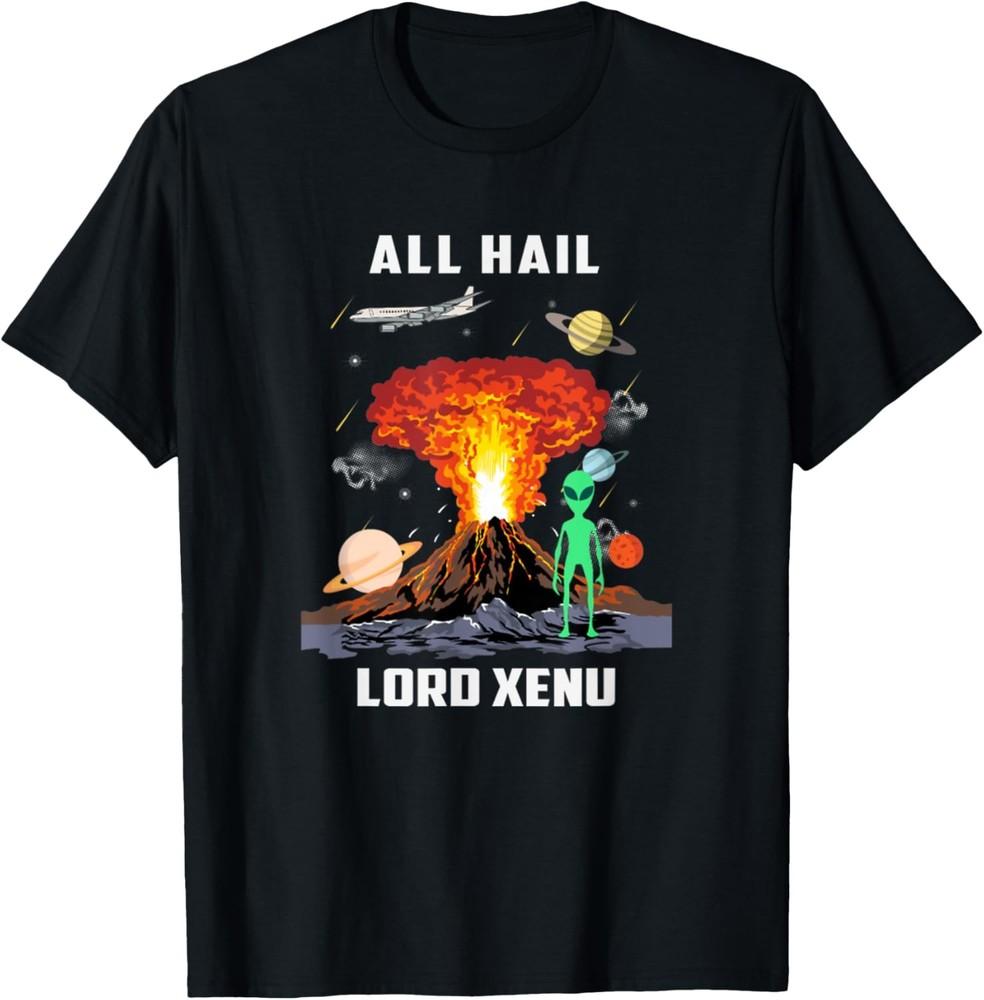 All Hail Lord Xenu Alien Takeover T-Shirt Unisex T-Shirt S