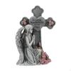 Angel Cross Figurine for Garden, Solar Light Decoration Outdoor