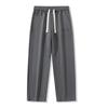 Plus Velvet Thickened Sweatpants Men's Drape Heavy Large Size Loose Straight Mopping Trousers Wide-leg Casual Pants for Men and Women
