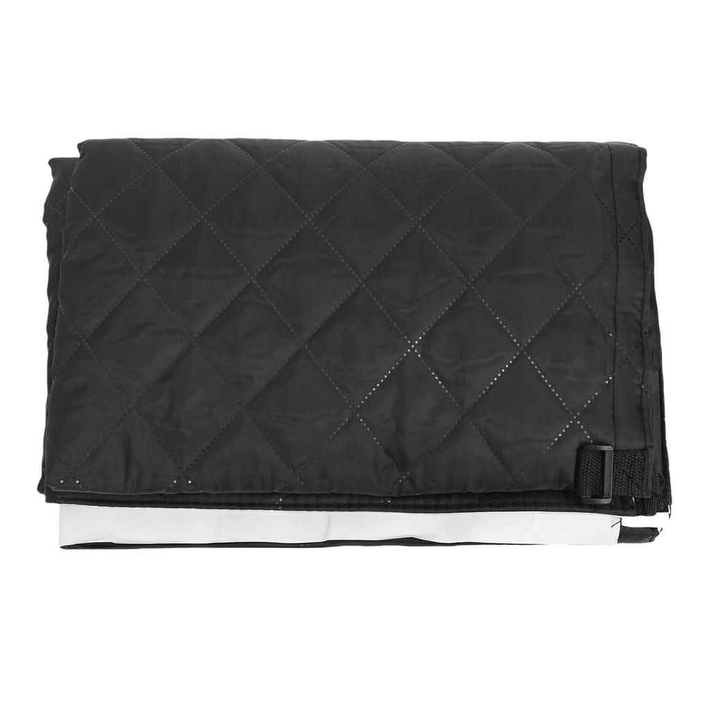 RV Insulated Door Cover RV Door Insulation Curtain Warm Thermal Door Blanket with Storage Bag for Autumn Winter