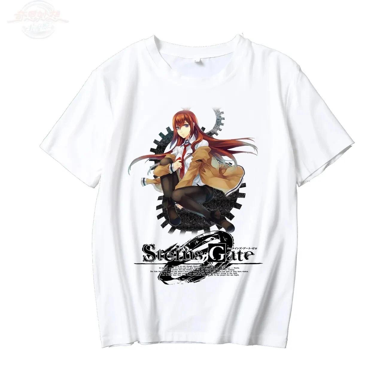 

Cosplay Steins;gate Anime Manga T-Shirt Shirt Costumes Polyester New 3XL