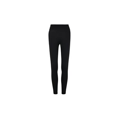 Li Ning Série Badminton Basic Collant Chaud Pantalon de Sport Femme Bas Noir AULR104-1