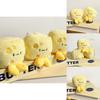 Plush Lovely Cheese Keychain Doll Soft And Customizable Short Fur Collectible