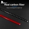 Real Carbon Fiber Für Subaru BRZ Toyota GR86 2022 2023 Innen Trim Auto Co-pilot Zentrale Steuerung Streifen Aufkleber zubehör