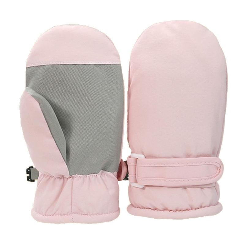 Winter Snow Gloves Waterproof Kids Ski Gloves Anti-skid Children Mittens Thermal Gloves for Outdoor Cycling Traveling