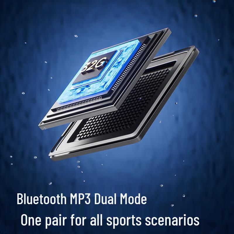 Saina B33S IP68 Waterproof Bone Conduction Swimming Headset