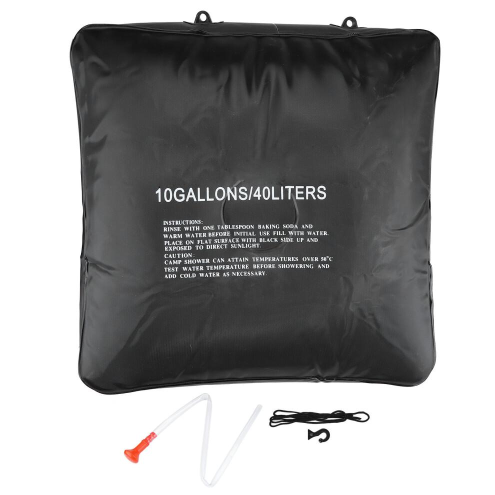 40L Solar Energy Heated Shower Bag for Camping and Hiking Trips