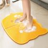 Dinosaur Shape Exfoliating Foot Pad Non-slip Shower Foot Scrubber Bath Massage Mat  Bathroom