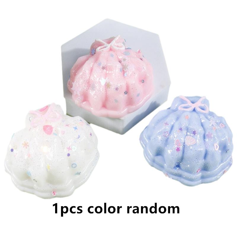 

Simulated Cake Shaped Maltose Slow Rebound Fidget Toy Stress Relief Ball Decompression Ball For Adults And Kids Gift