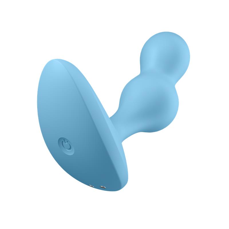 Deep Diver Anal Plug with Vibration APP Satisfyer Connect Blue