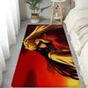 Japanese Anime Inuyasha Hallway Carpet Washable Non-Slip Living Room Sofa Chairs Area Mat Kitchen Doormat Area Rug