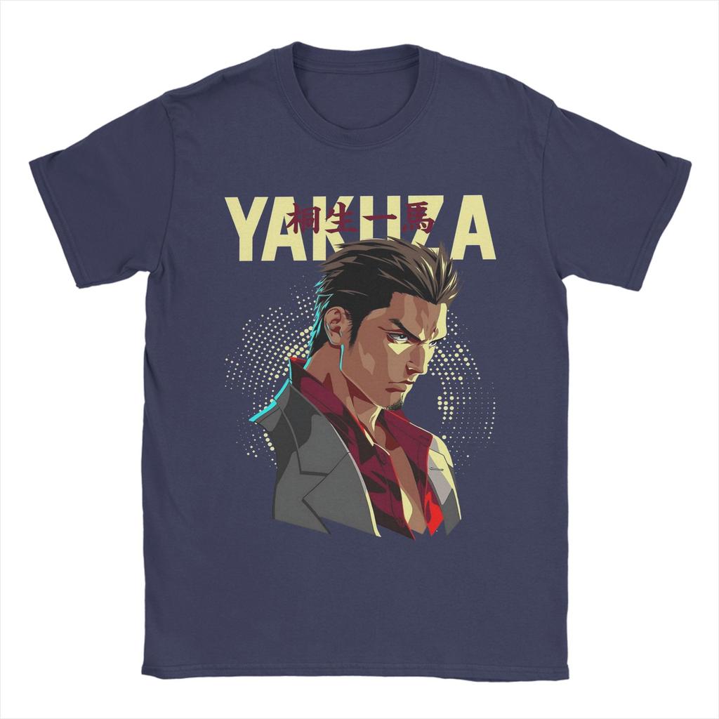 Yakuza Kiryu Dragon T Shirts for Men Cotton Awesome TShirt O Neck  Tees Short Sleeve Clothing Plus Size