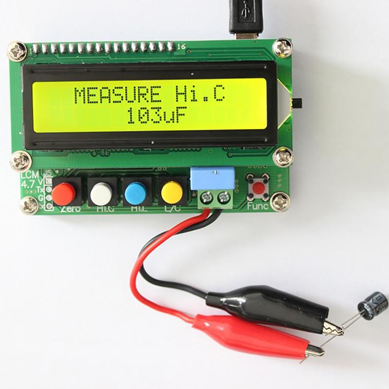 Digital Lc100-A Lcd דיוק גבוה השראות קיבול L/C מד בודק