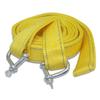 Car Towing Rope Strape Cable With U Hooks Shackle High Strength Nylon With Reflective Light For Car Truck Trailer SUV 5m 8 Tons