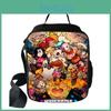 Undertale Game Insulated Lunch Bag With Large Capacity For School And Travel Use