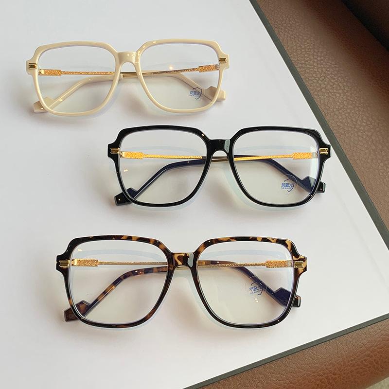 New Style Men'S Glasses Frames Square Shape Blue Light Blocking Eyeglass Frames For Women High Quality Decorative Glass