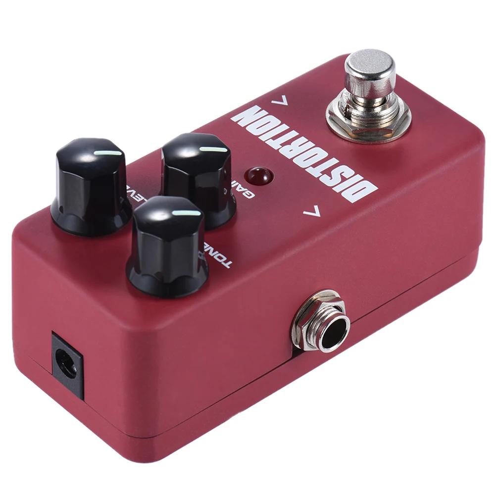 Kokko Distortion Electric Guitarra Effect Peda Two-stage Distortion Connection Effect True Bypass Pedal FCP-2 Guitar Accessory