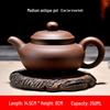 Yixing Large Capacity Purple Clay Teapot with Tea Cup Set for Home Use, Single Pot Kung Fu Tea Set.