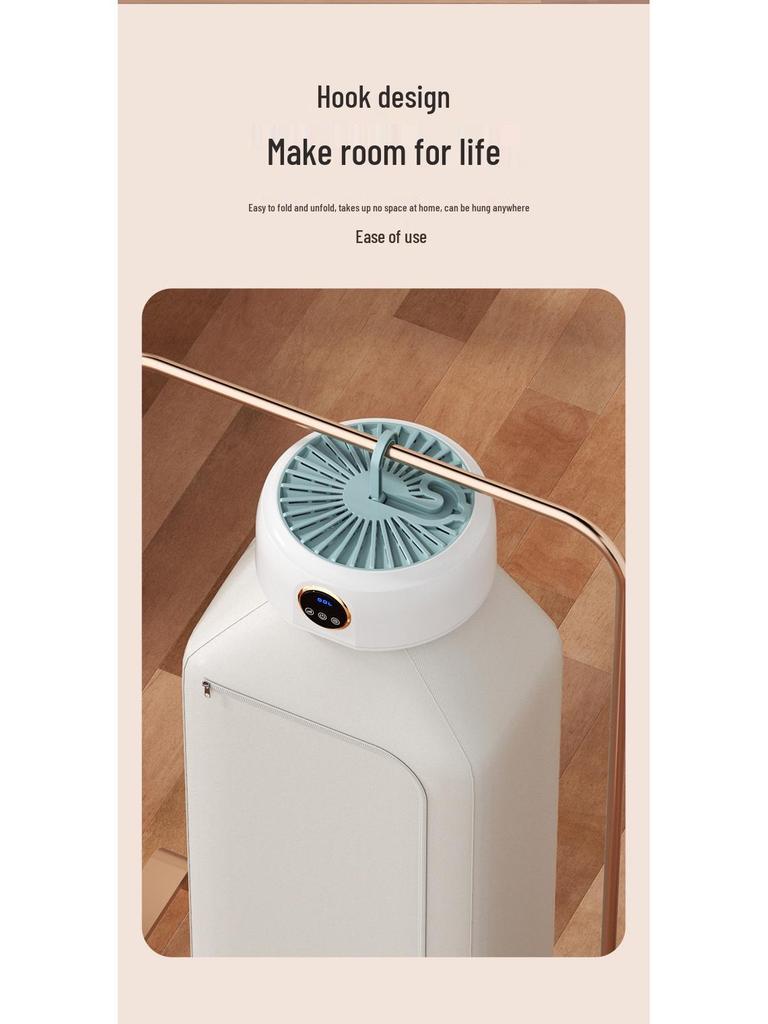 Compact Folding Clothes Dryer & Heater for Home, Dorm, Shoes & Quilts