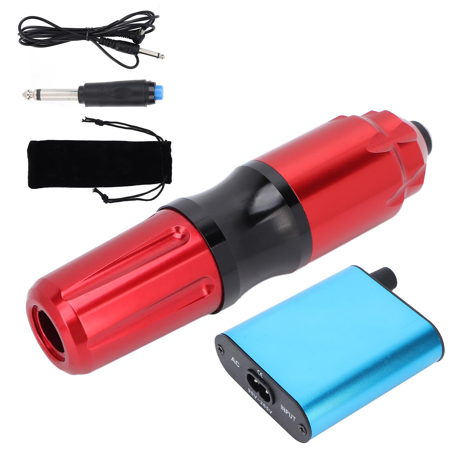 

Набор ручек для тату-машинки из алюминиевого сплава, интерфейс постоянного тока, зажимной шнур, блок питания для татуировок, вращающаяся татуировка EU Plug