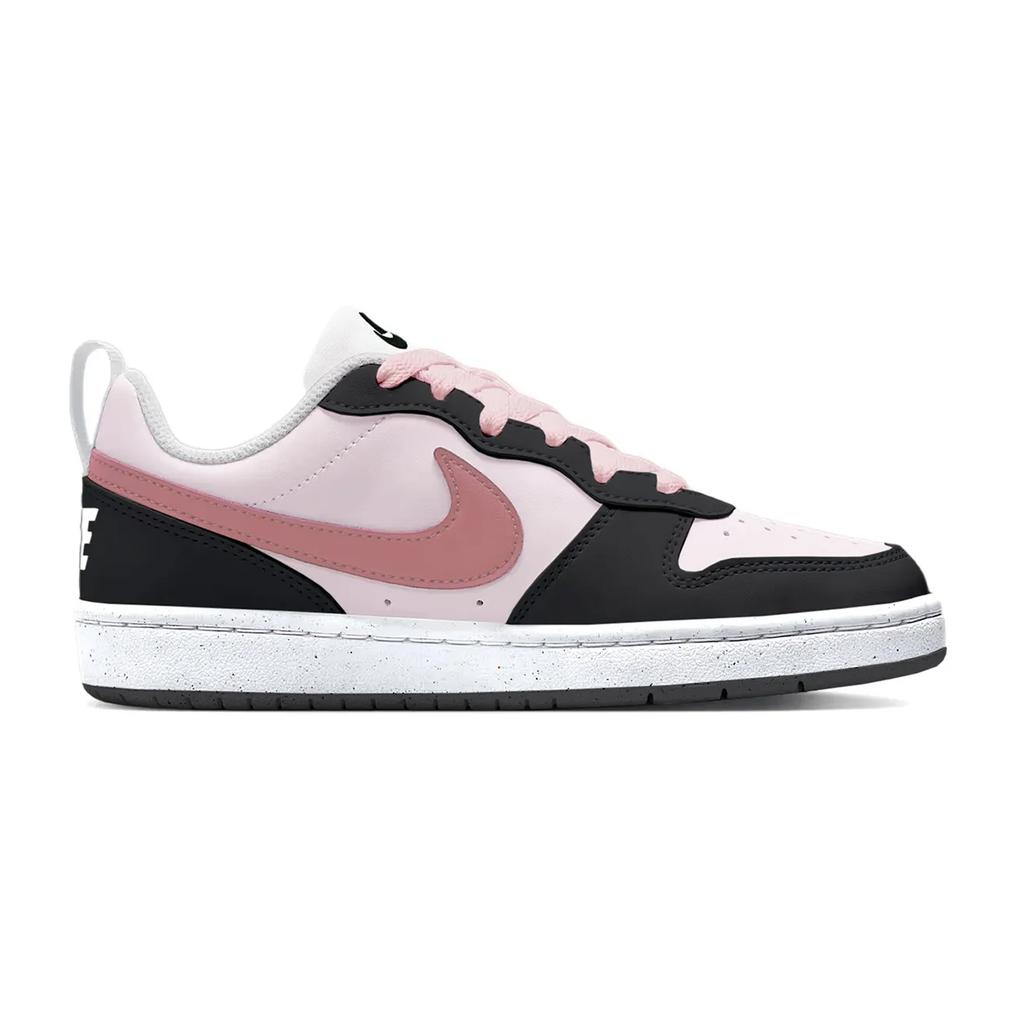 Nike Court Borough Blackberry Powderberry Abrasion Resistant Lightweight Low Top Skateboard Shoes Women's DV5456-131(Team2034-)