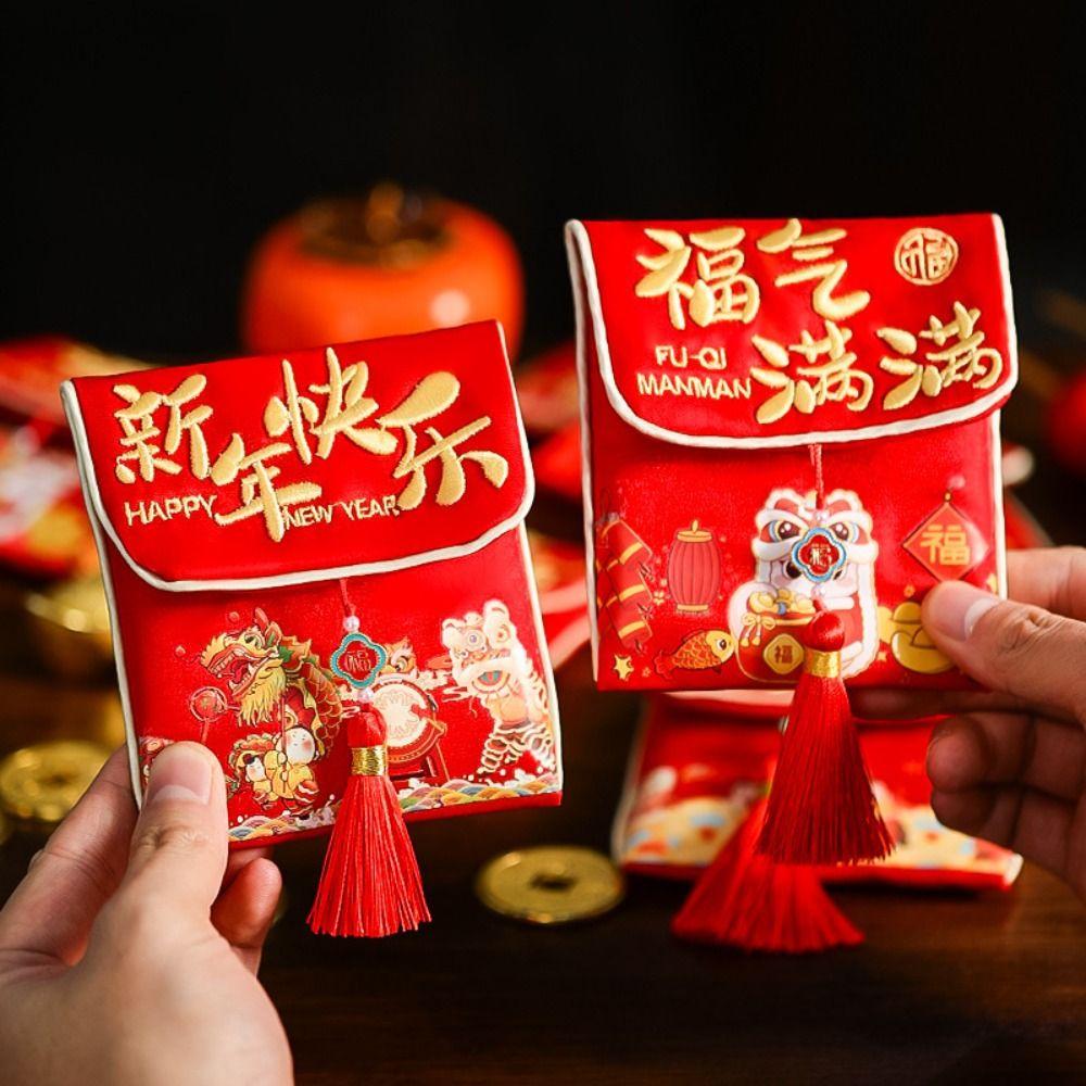 Traditional Horse Year Red Pocket Hongbao Lucky Money Packet  Celebration Party