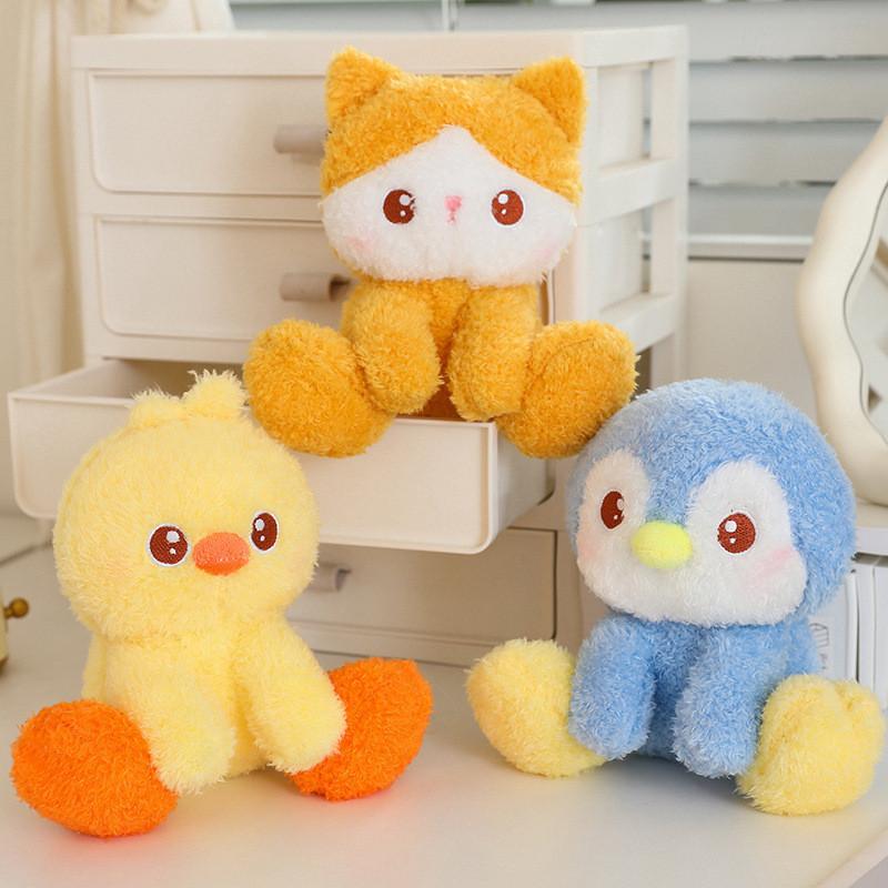 Tischbegleiter Duftpuppe Pinguin Panda Ente Schaf Plüschtier Kindergeschenk