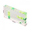 Level Ruler Magnetic Level Transparent Two Direction 90 \'parts
