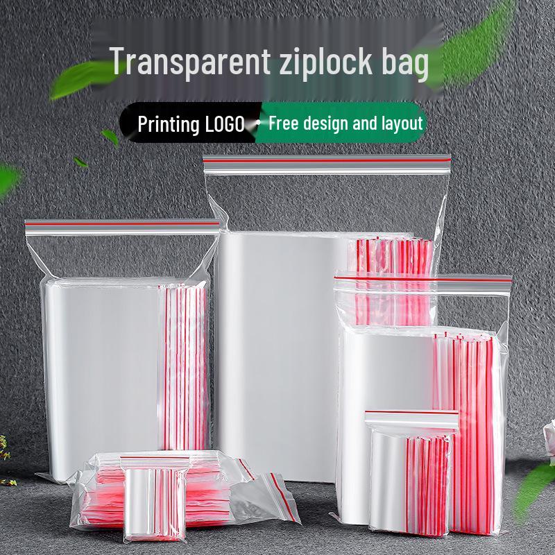 

Thick PE Transparent Self-Sealing Plastic Zipper Bag for Jewelry Custom Design