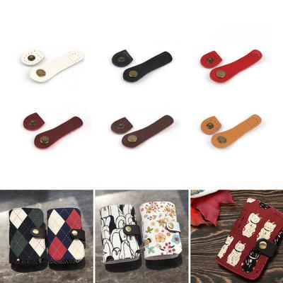 Bag Buckles Practical Leather Bag Clasp with Sewing Holes Handmade Hasp Buttons Clasp Wallet Buckle DIY Bag Accessories